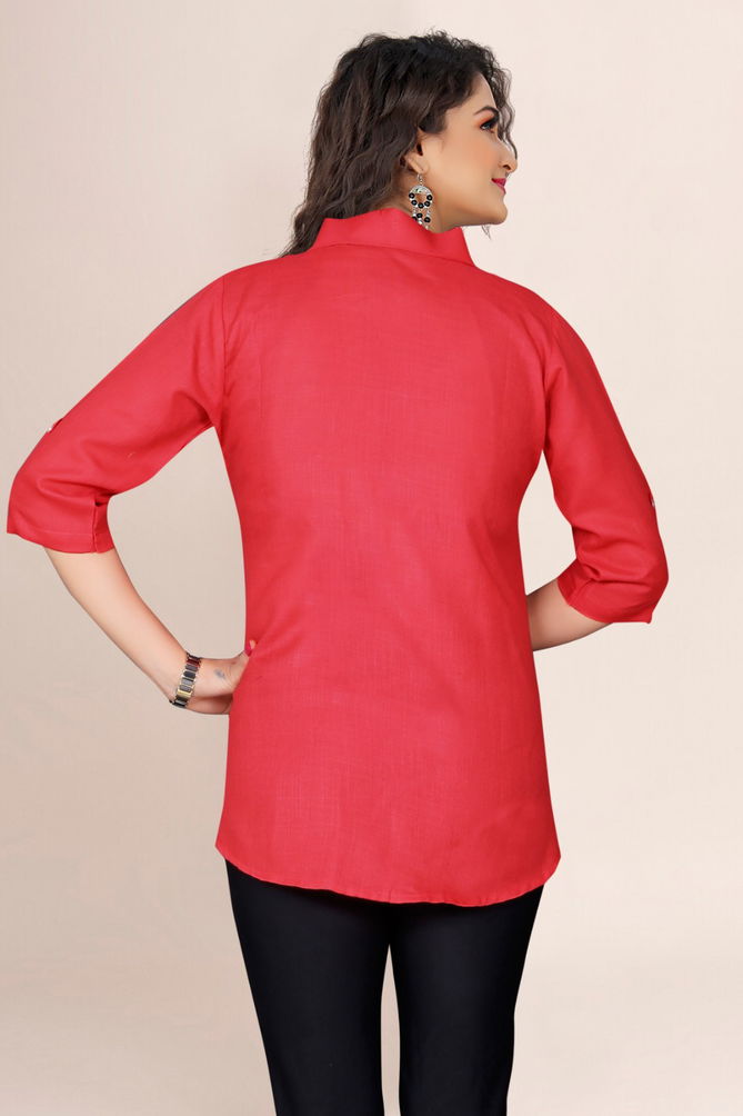 DGs Attire Regular Wear Wholesale Ladies Shirt Catalog